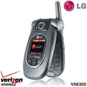 New LG VX8300 Gray Verizon Wireless Page Plus GPS Camera Cell Phone No Contract