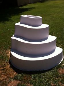 Wedding Cake Pool Steps for Inground Pool Lumi O