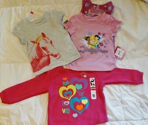 Kids Children Infant Toddler Baby Clothing Lot Girls 18 Month Shirts