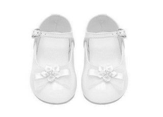 Toddler Infant Baby Girl Dress Formal Shoes Pageant Wedding Birthday Party White