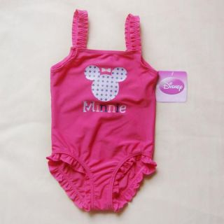 Disney Baby Girl Swimsuit Tankini Bather 6M 24M 2 Color