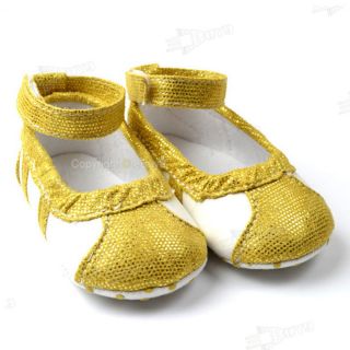 Gold Toddler Baby Girls Princess Sandals Shoes Age 9 12 Month Size US 3 X106Z5L