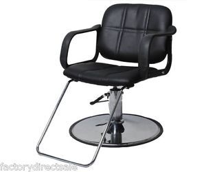 Hydraulic Barber Chair Styling Salon Beauty Equipment Work Station Chair Modern