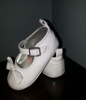 Baby Girls White Dress Shoes Size 3