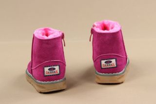 Infant Baby Boys Girls Toddler Winter Shoes PU Leather Cowhells Sole Snow Boots