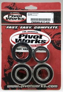 Pivot Works Rear Wheel Bearing Kit Kawasaki Bayou 300 4x4 PWRWK K17 430