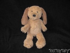 10 5" Pbk Pottery Barn Kids Brown Puppy Dog Soft Plush Stuffed Animal Baby Toy
