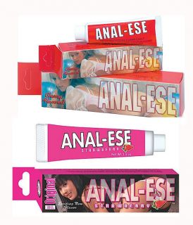 New Anal ESE Cherry Strawberry Flavored Desensitizing Lubricant 5 1 5 Oz
