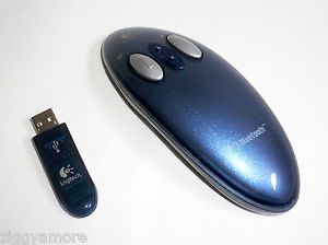 Logitech Cordless RU77 Two Scrolling Mouse and Laser Pointer