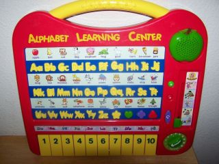 alphabet learning center toy