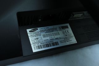 Samsung SyncMaster 204B 20inch LCD Monitor w VGA Cable Power
