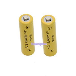 20 x AA Ni CD 400mAh Solar Lights Rechargeable Replacement Battery