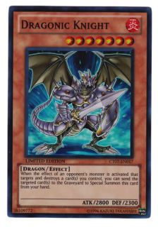 Dragonic Knight Yugioh Card Super RARE CT07 EN017