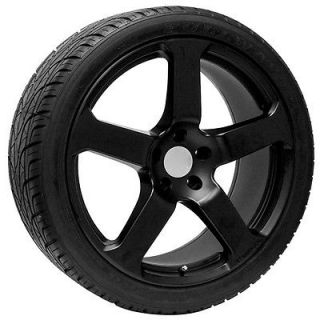 22 inch Black Audi Wheels Rims and Tires Fits Q7 2006 2015