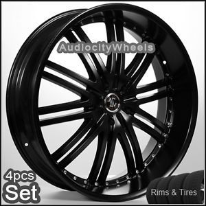 24inch Wheels and Tires Rims Chevy Ford Escalade GMC H3