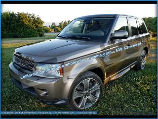 20" inch Land Range Rover Wheels Gun Metal Machined Face Rims Supercharged HSE