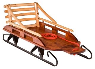 Mountain Boy Sledworks Bambino Classico Pull Sled with Optional Personalization   Sleds