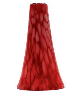 George Kovacs by Minka 2912 Glass Shade   Red Cloud Glass   3.75W in.   Lamp Shades