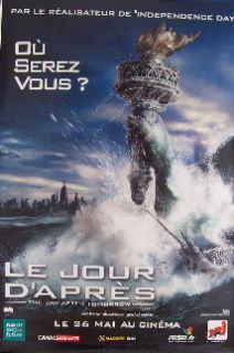 The Day After Tomorrow   Advance A (French Rolled) Movie Poster