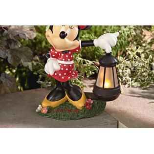 Disney  17 Minnie Statue with Solar Lantern