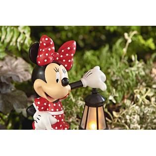 Disney  17 Minnie Statue with Solar Lantern