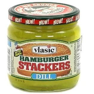 Vlasic  Hamburger Stackers, Dill, 24 fl oz (710 ml)