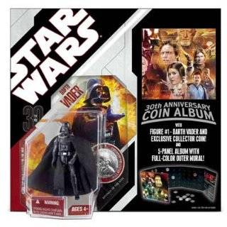 Star Wars 30th Anniversary Coin Album & Darth Vader Action Figure