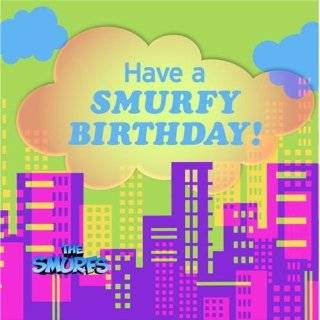  Adorable Unique Smurfs 20 Piece Birthday Cake Topper Set 