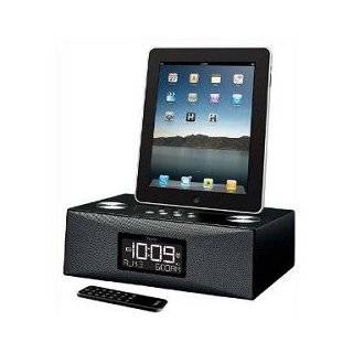  iHome Dual Alarm Clock Radio for iPad®/iPhone®   Black 