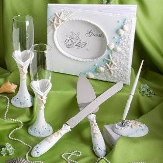 Finishing Touches Collection of beach themed wedding day accessories