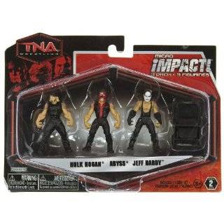  TNA Wrestling Action Figures   Micro Figure 3 Pack Series 