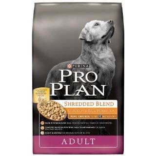  Purina Pro Plan Dry Adult Dog Food, Shredded Blend Chicken 