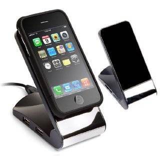  Non Slip Cell Phone Stand (Black) with Card Reader   Great 