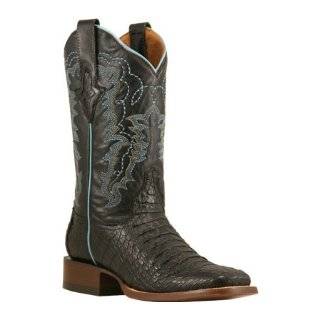 LUCCHESE Resistol M3952 Womens Cowboy Hornback Caiman Leather Western 