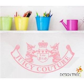  Juicy Couture designer sticker decal 5 x 3 Everything 