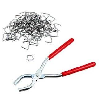 Hog Ring Pliers and 100 Piece Ring Set