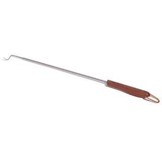 Outset QB53 Rosewood and Stainless Steel Meat Hook