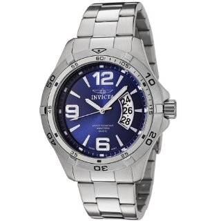 Invicta Mens 0082 II Collection Sport Day Stainless Steel Watch
