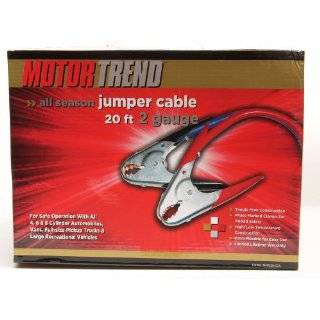   Trend MTP220 CCA 20 Foot Jumper Cables with Parrot Clamps, 500 AMP