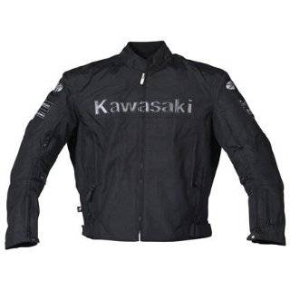  Kawasaki Replica Super Sport Motorcycle Jacket Black/Green 