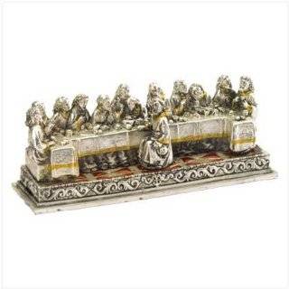 Last Supper Table Top Decoration Holy Religious Figurine House Decor 
