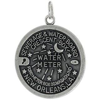 New Orleans Water Meter ( Manhole Cover ) Pendant