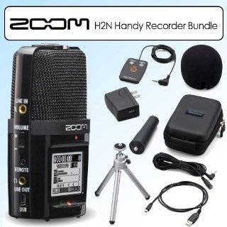 zoom h2n digital handy recorder with aph 2n accessory pack