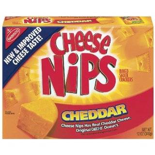 Nabisco Big Bag Cheese Nips 4 Cheeses Grocery & Gourmet Food
