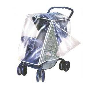   Deluxe Rain Cover with Side Netting   Fits Strollers with a Canopy